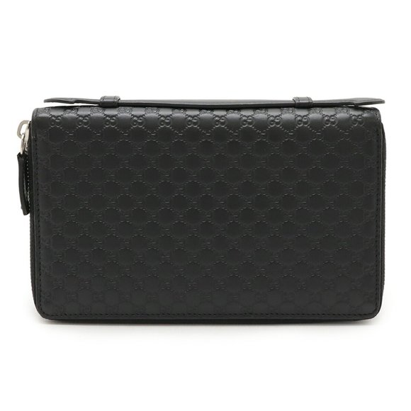GUCCI Black Leather Wallet - Picture 1 of 10